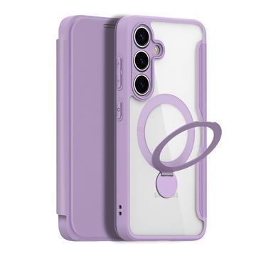 Dux Ducis Samsung Galaxy S25  Skin X Pro magnetisk flip deksel Lilla
