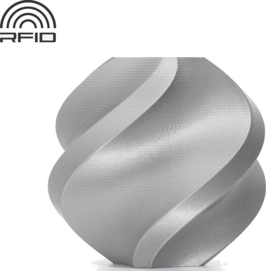 Bambu Lab Bambu Lab PLA Basic Silver 10102 Refill uten spole 1kg