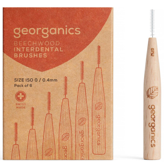 Sustainable Gap Brushes Georganics 0,4 mm ISO 0 Sustainable Gap Brushes Georganics 0,4 mm ISO 0