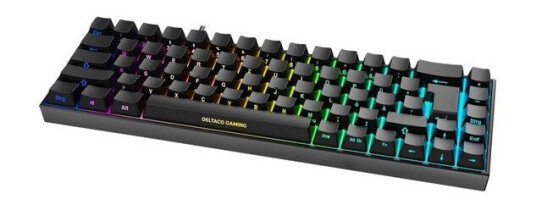 DELTACO GAMING DK440R Wireless Keyboard (DE) - Tastatur - Tysk - Svart DELTACO GAMING DK440R Wireless Keyboard (DE) - Tastatur - Tysk - Svart
