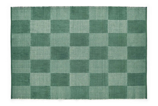 HAY Check matte S Green 140 x 200 cm