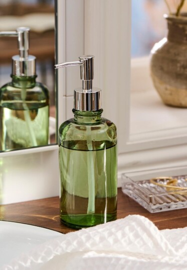 Ib Laursen Såpedispenser Glass Grønn 300ml