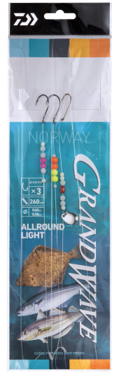 Daiwa Grand Norway Rig Allround Light Båtfiske Tackle 1/0 Allround Light Daiwa Grand Norway Rig Allround Light Båtfiske Tackle 1/0 Allround Light