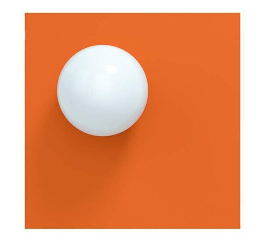 Swedish Ninja - Candy Big Square S Vegg-/Taklampe Zesty Orange Swedish Ninja