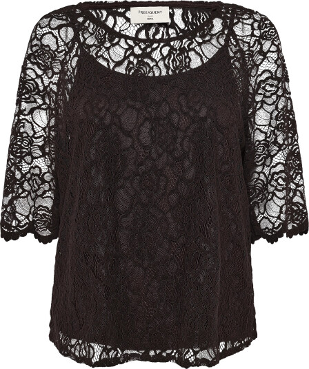 FREE/QUENT Fqmally Blouse Brown XS