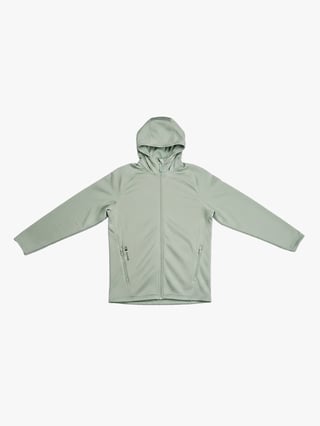 Hygge Men"s Pow Zip Hoodie Grønn XL