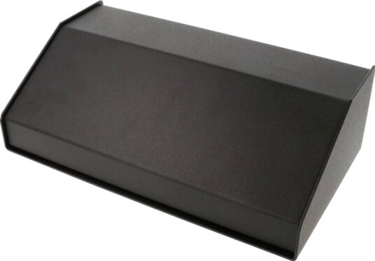 Hammond Electronics 1456WL3BKBK 287 × 508 × 76 mm Aluminium Sort Kabinett