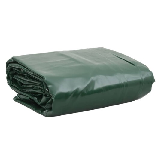 Presenning grønn 1,5x20 m 650 g/m²