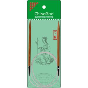 ChiaoGoo Bamboo Rundpinne Bambus 80 cm 4 mm Patina