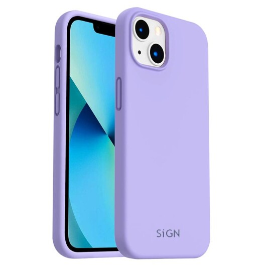 SiGN Liquid Silicone Case Til Iphone 14 - Lavender