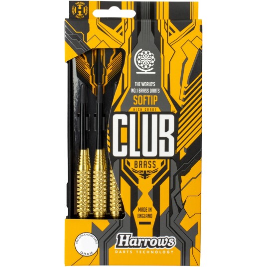 Harrows Club Brass Softtip, dartpiler STD Harrows Club Brass Softtip, dartpiler STD