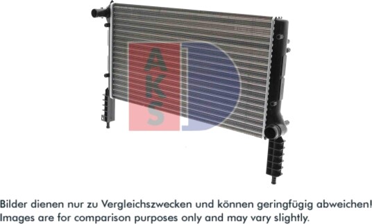AKS DASIS 080055N Radiator motorkjøling