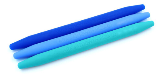 ARK Therapeutic Tyggepinne 3 stk tre hardhetsgrader Ice pack