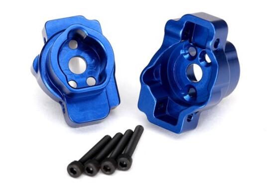 Traxxas 8256X Portal Drive Axle Mount Rear Alu Blue 2 TRX-4 Traxxas 8256X Portal Drive Axle Mount Rear Alu Blue 2 TRX-4
