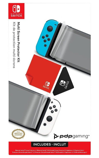 Nintendo PDP Multi Screen Protector Kit for Switch and OLED Nintendo PDP Multi Screen Protector Kit for Switch and OLED