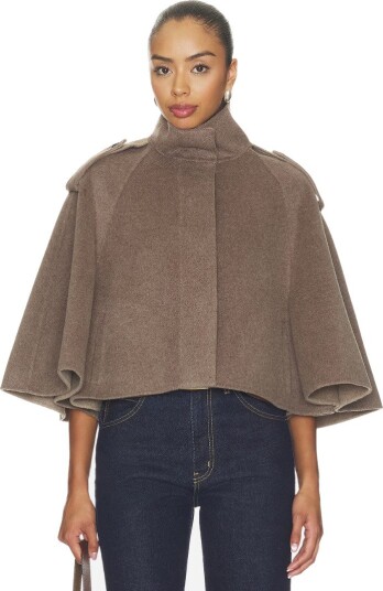Simkhai Yara cape jacket S beige dame