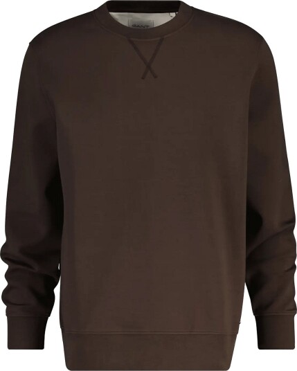 Gant Interlock Sweat C Neck BLACK BROWN XL