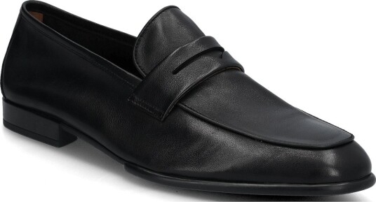 Steve Madden Swanson   BLACK LEATHER   43