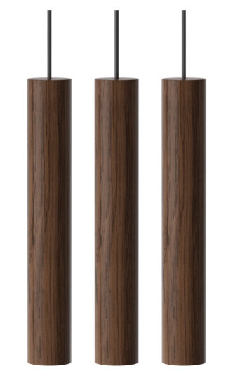 Umage Chimes 3 Cluster Taklampe Mørk Eik Umage Chimes 3 Cluster Taklampe Mørk Eik