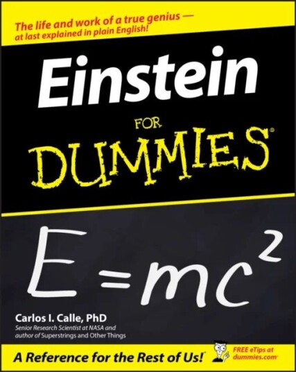 Einstein For Dummies Av Carlos I. (Senior Research Scientist Nasa) Calle