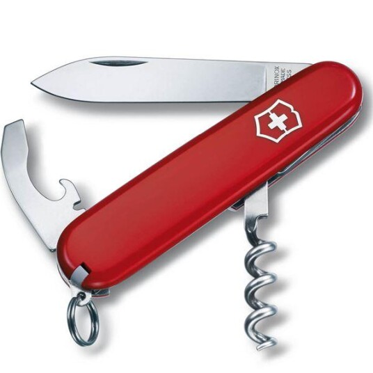 Victorinox - Waiter lommekniv 84mm 9 funksjoner rød