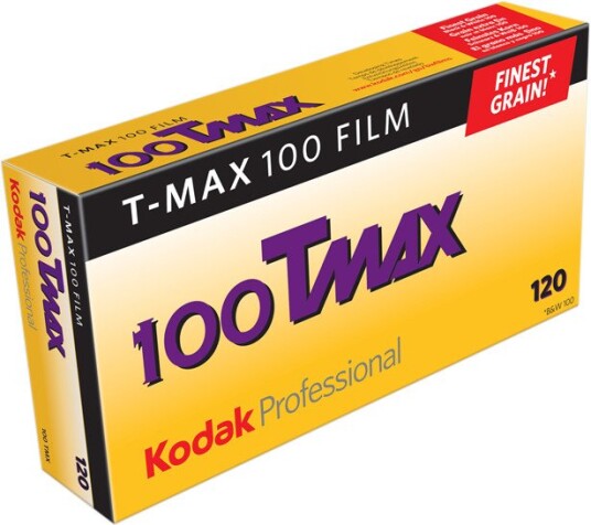 Kodak T MAX 100 Svart Og Hvitt film 120 Bilder