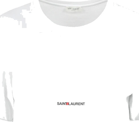 Saint Laurent Dame Topper Hvit L,