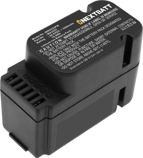 Batteri Til Worx 28v 2,5Ah Li-Ion