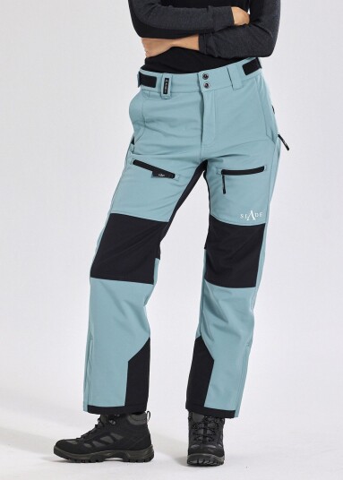 Slade Colorado Softshell Pants W Seaweed Green/Black 38 Skibukser Slade Colorado Softshell Pants W Seaweed Green/Black 38 Skibukser