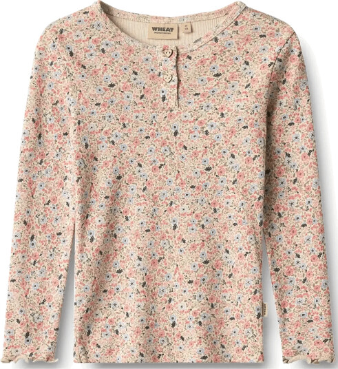 Wheat T Shirt L/S Eja Cream 116