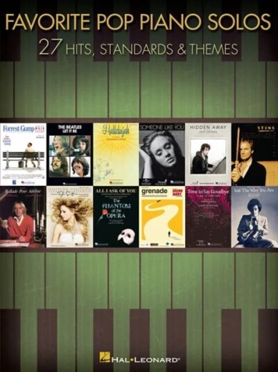 Favorite Pop Piano Solos Av Hal Leonard Publishing Corporation