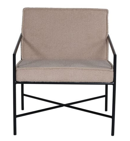 Venture Home Møbel24 Rakel Lenestol Teddy Stoff Beige. 1667783-03-0 1667783-01-0
