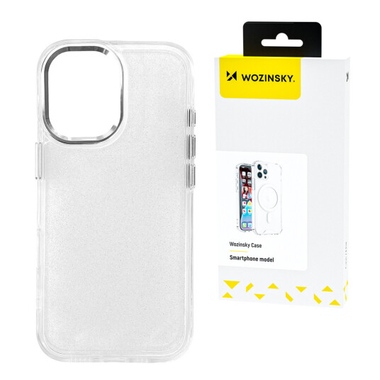 Wozinsky Glitter Deksel for Samsung Galaxy S25+ Gjennomsiktig