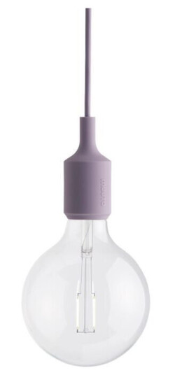 Muuto - E27 Pendel Dusty Lilac Muuto - E27 Pendel Dusty Lilac