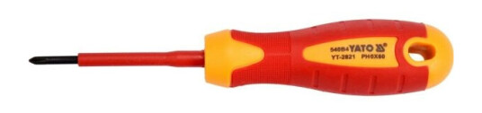 Yato Isolert Stjerneskrutrekker 1000V Ph0x60mm Yt-2821 Yato Isolert Stjerneskrutrekker 1000V Ph0x60mm Yt-2821