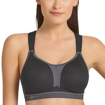 Anita BH Active Racerback Sports Bra Svart/grå B 85 Dame Anita BH Active Racerback Sports Bra Svart/grå B 85 Dame