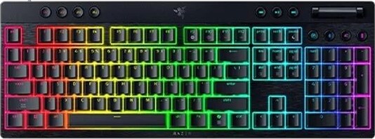 Razer BlackWidow V4 Low Profile HyperSpeed Gamingtastatur US svart RZ03 05271500 R3M1 Razer BlackWidow V4 Low Profile HyperSpeed Gamingtastatur US svart RZ03 05271500 R3M1