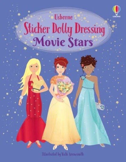 Sticker Dolly Dressing Movie Stars Av Fiona Watt