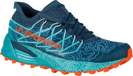 La Sportiva  Mutant W´S Løpesko Dame, 639322 Storm Blue/Cherry Tomato, 38,5