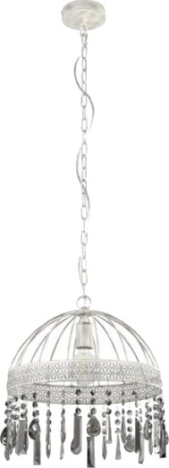 Eglo Steeleville Pendellampe E27 Ø380 Sort/Antik Eglo Steeleville Pendellampe E27 Ø380 Sort/Antik