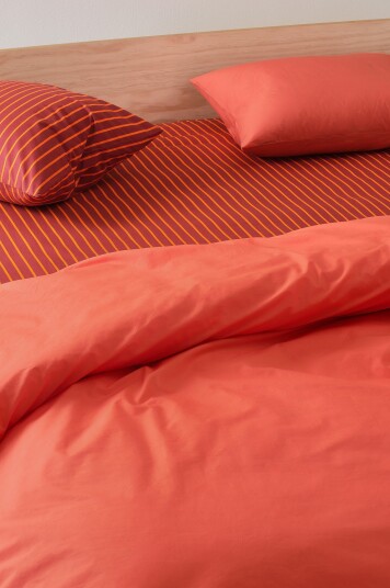 Jotex Stretchlaken Økologisk Rust/oransje SIMA 17656930908