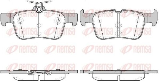 Bremseklosser REMSA 1551.42