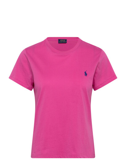 Polo Ralph Lauren 40/1 Cotton Jersey Knt T Shirt Pink XS Polo Ralph Lauren 40/1 Cotton Jersey Knt T Shirt Pink XS
