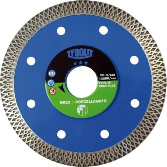 Diamantskive For Keramikk 230/25,4 Mm Tyrolit