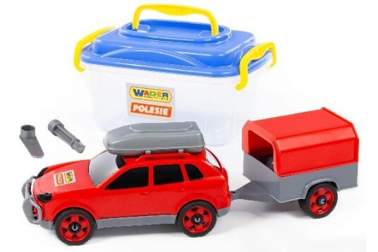 Bil Med Tagboks Og Trailer Ass. Diy Bil Med Tagboks Og Trailer Ass. Diy