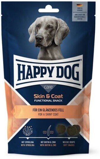 Happy Dog Care Skin & Coat Hundegodteri 100 G