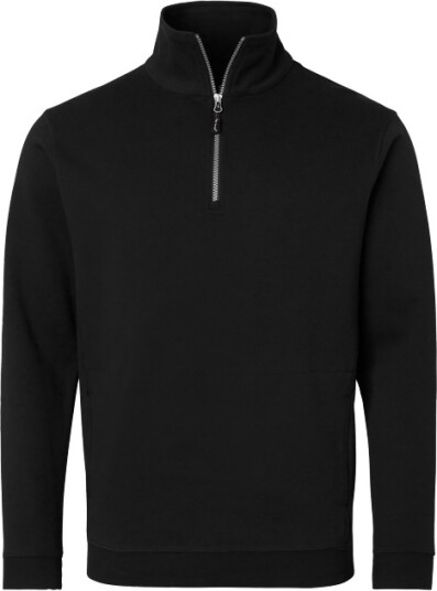 Top Swede Sweatshirt Zip 0102 Svart L Top Swede Sweatshirt Zip 0102 Svart L