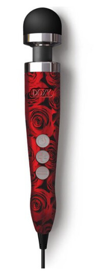 Doxy Number 3 Wand Massager Rose Pattern