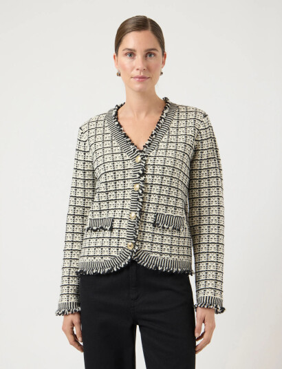 YAS Yasrimo Ls Knit Cardigan S. Multi/patterned XS