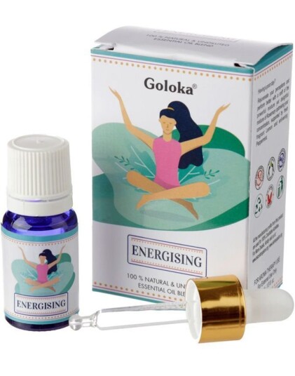 Goloka Energising Blend 100% Ren Eterisk Olje 10 ml Goloka Energising Blend 100% Ren Eterisk Olje 10 ml